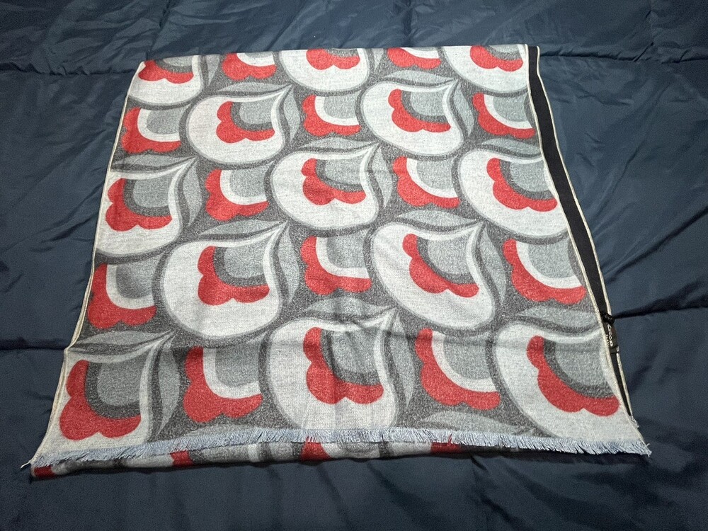 Beautiful New With Tags Kiton Napoli 100% Silk Scarf ~ Made in Italy